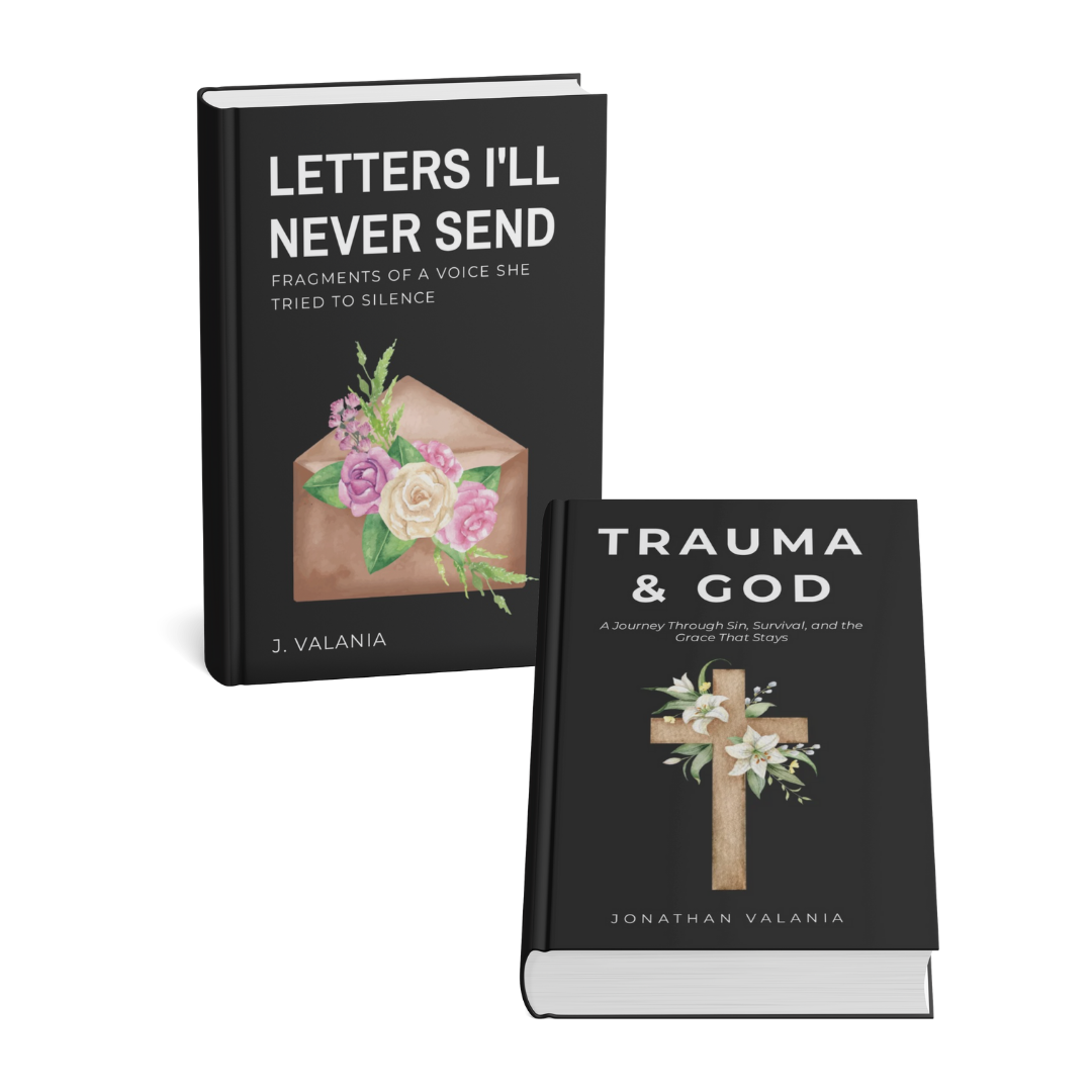 Poetry & Prose Hardcover Bundle: Letters I’ll Never Send + Trauma & God